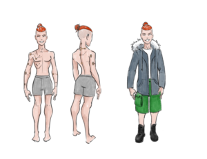 Character Design by WAVE d3sign for this project | Design: #27754320