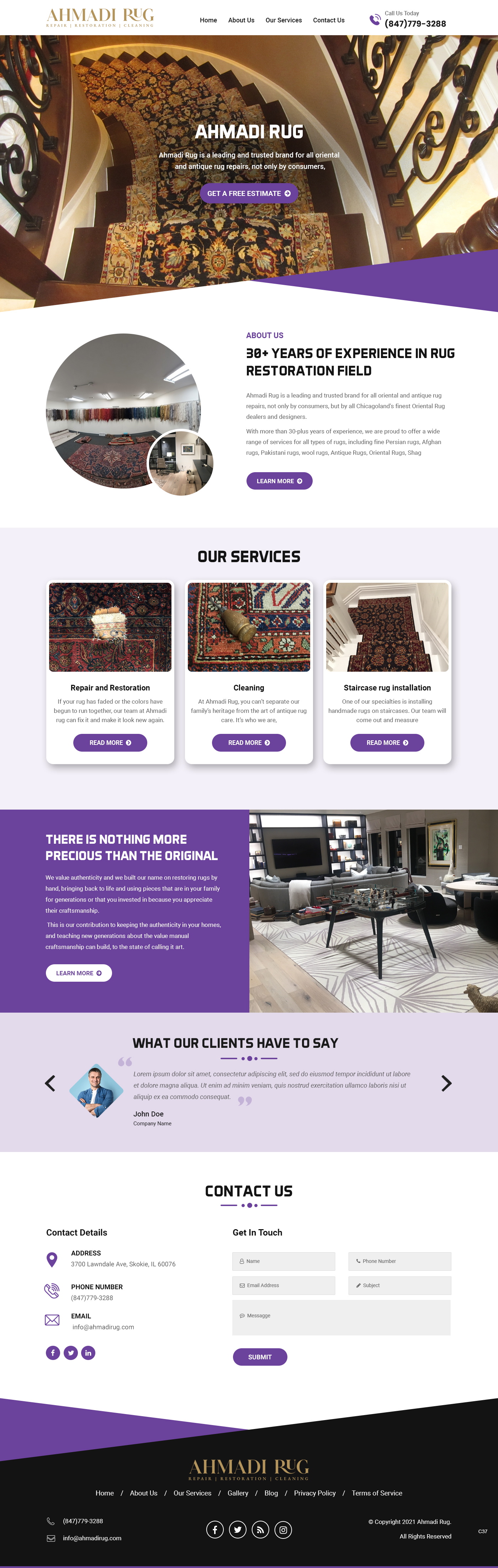 Web Design by pb for this project | Design #27735830