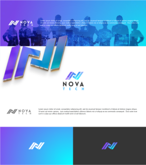 Novatech | Logo Design by saifysyed Studio