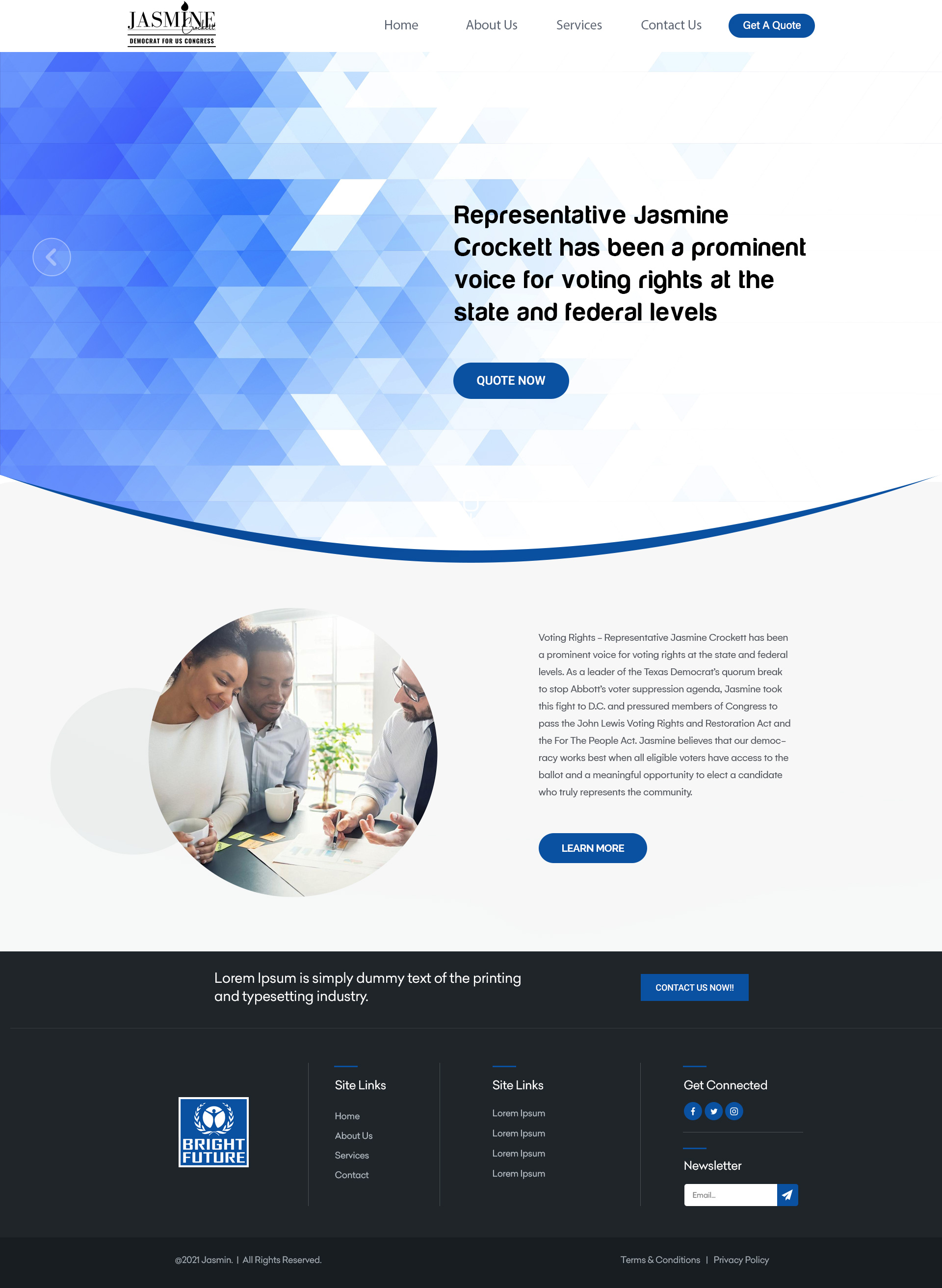 Web Design by Shijo John for this project | Design #27742926