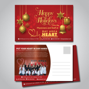 Bay Area Heart  annual holiday card | Diseño de Flyer por uk