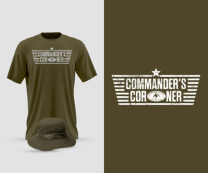 T-Shirt-Design von Prakasa für Commander's Corner Guide Service | Design #27729959