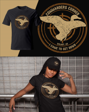 T-Shirt-Design von Ismail Hossain für Commander's Corner Guide Service | Design #27729175