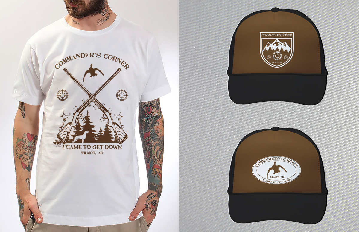 T-shirt Design by CREARTIVE for Commander's Corner Guide Service | Design #27731482