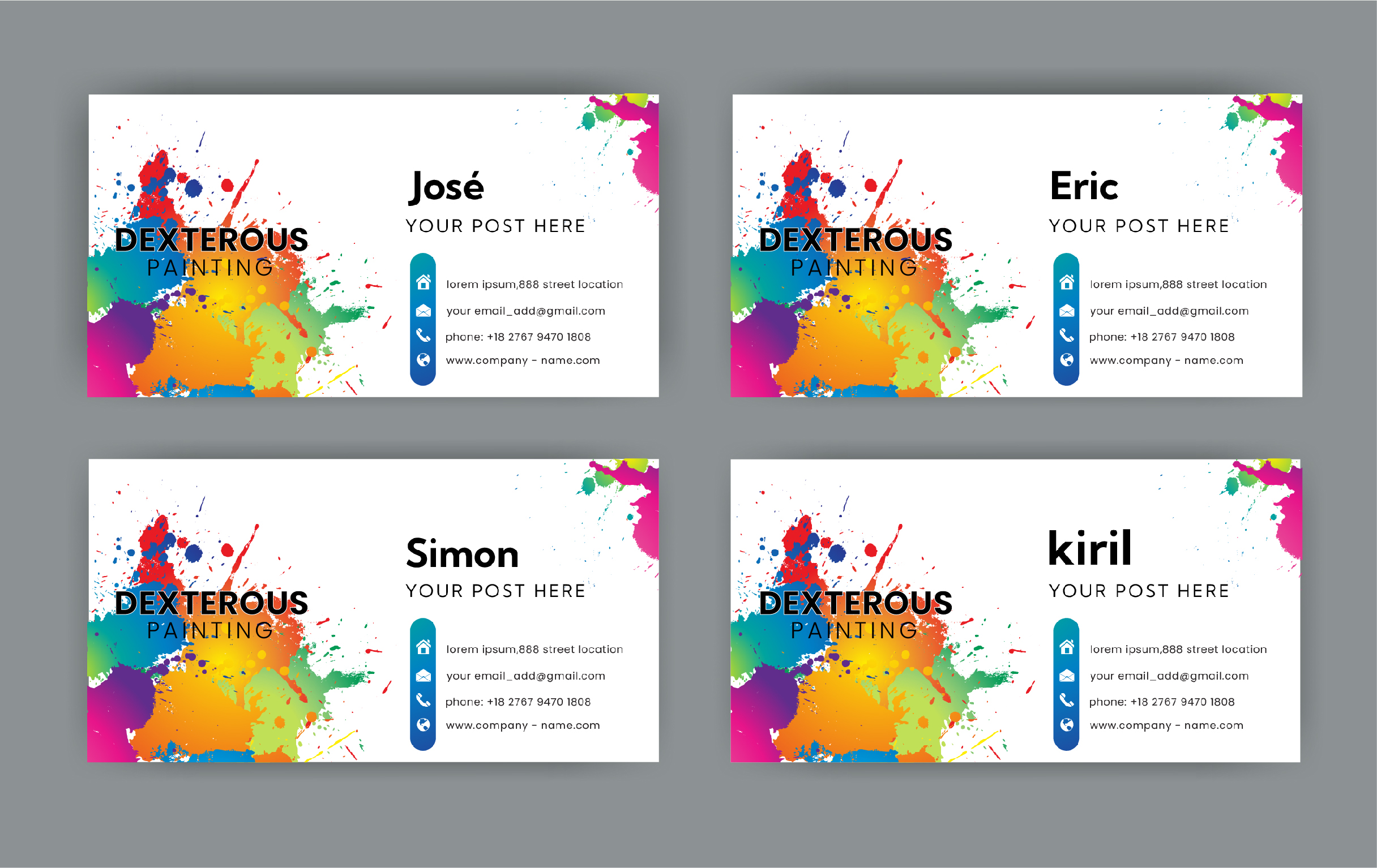 Diseño de Tarjeta de Presentación por #hashtag_DEsigN para este proyecto | Diseño #27746840