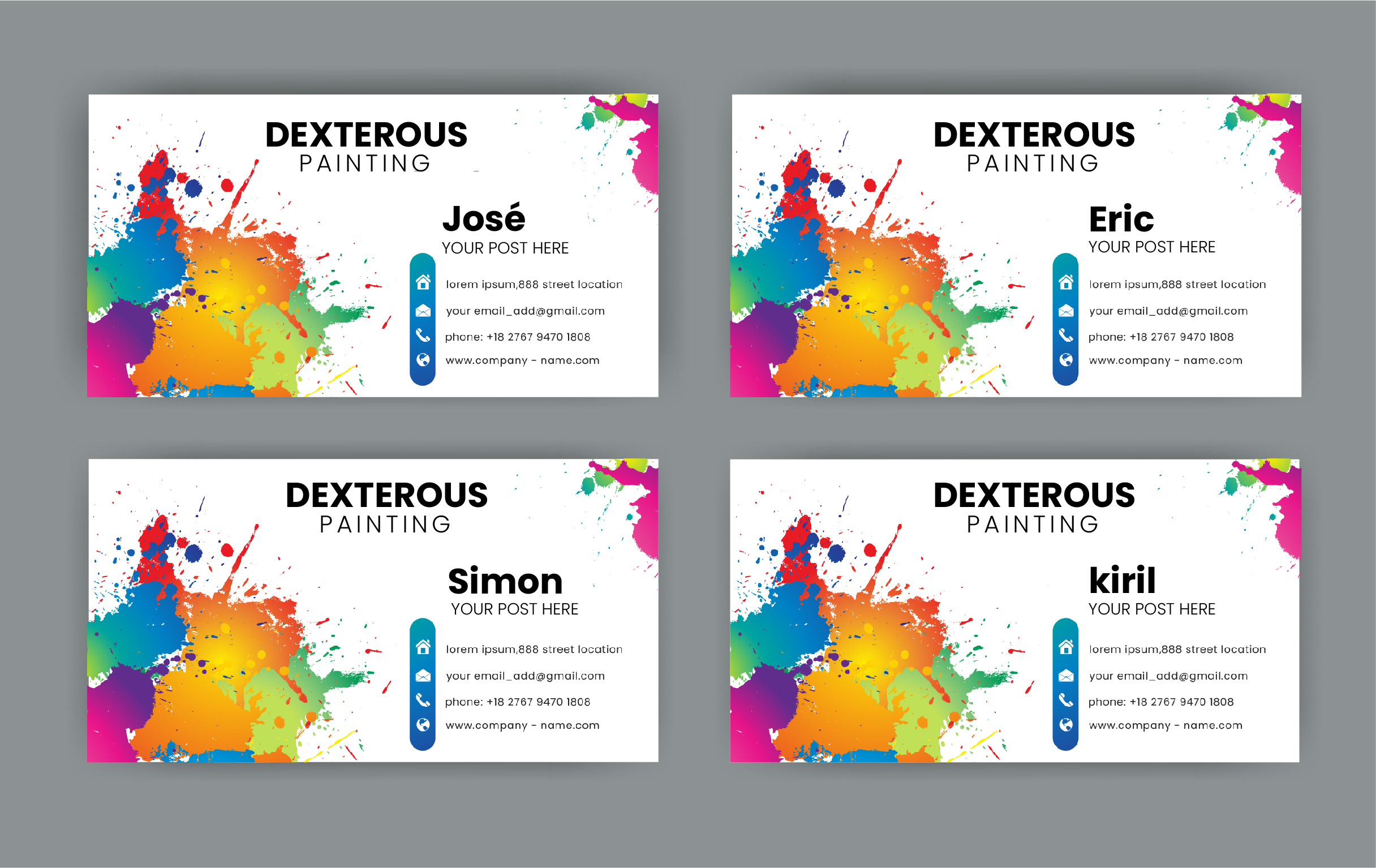 Diseño de Tarjeta de Presentación por #hashtag_DEsigN para este proyecto | Diseño #27746841