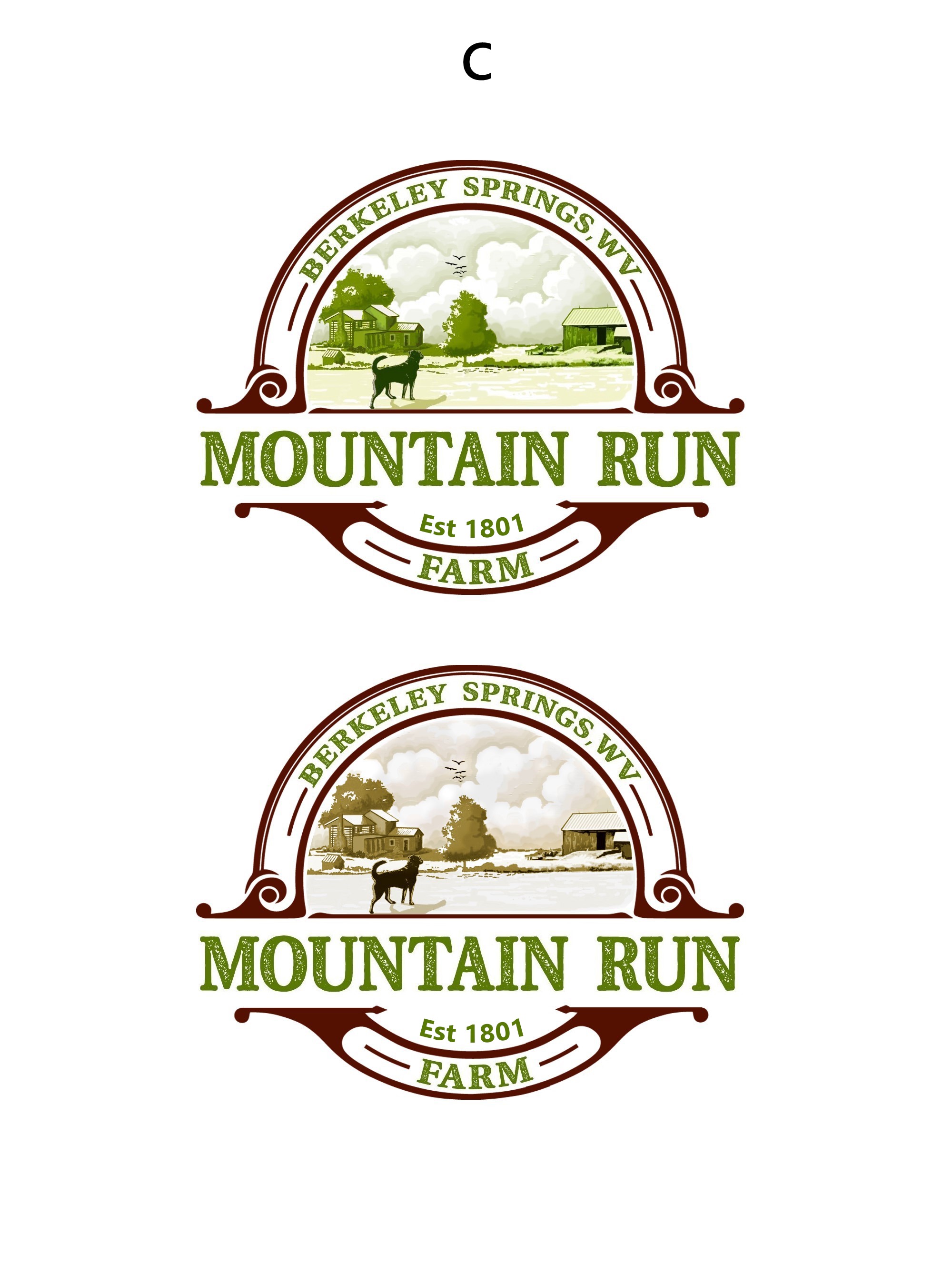 Logo Design by nouarbiti for Mountain Run Farm | Design #27852604