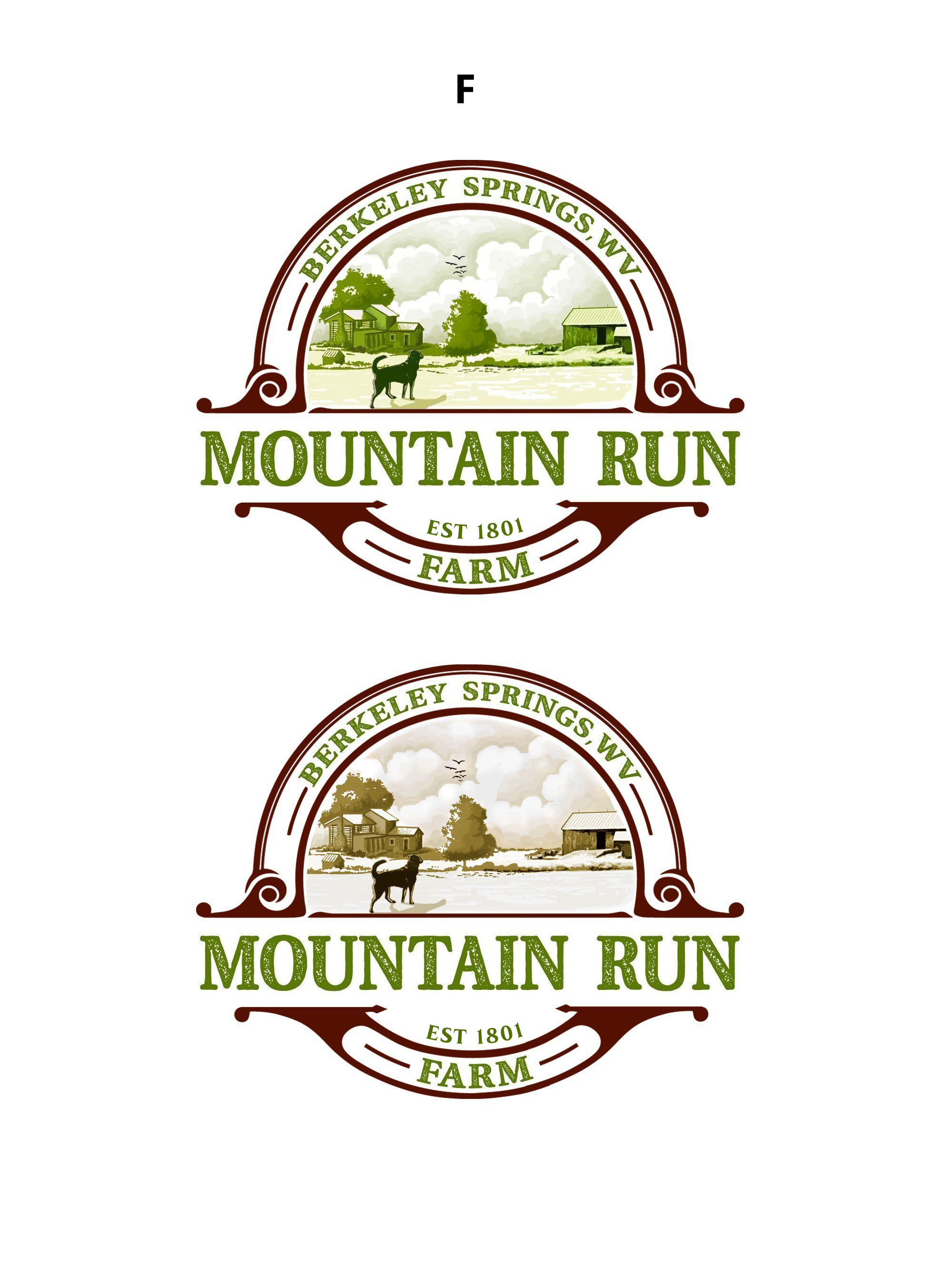Logo Design by nouarbiti for Mountain Run Farm | Design #27888025