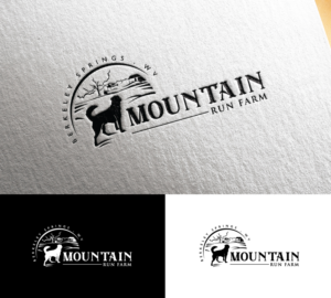 Logo-Design von step forward 2 für Mountain Run Farm | Design: #27730617