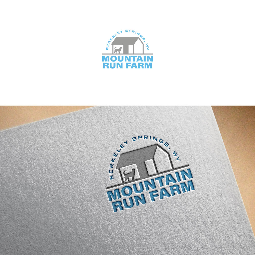 Logo Design by Trident for Mountain Run Farm | Design #27743790