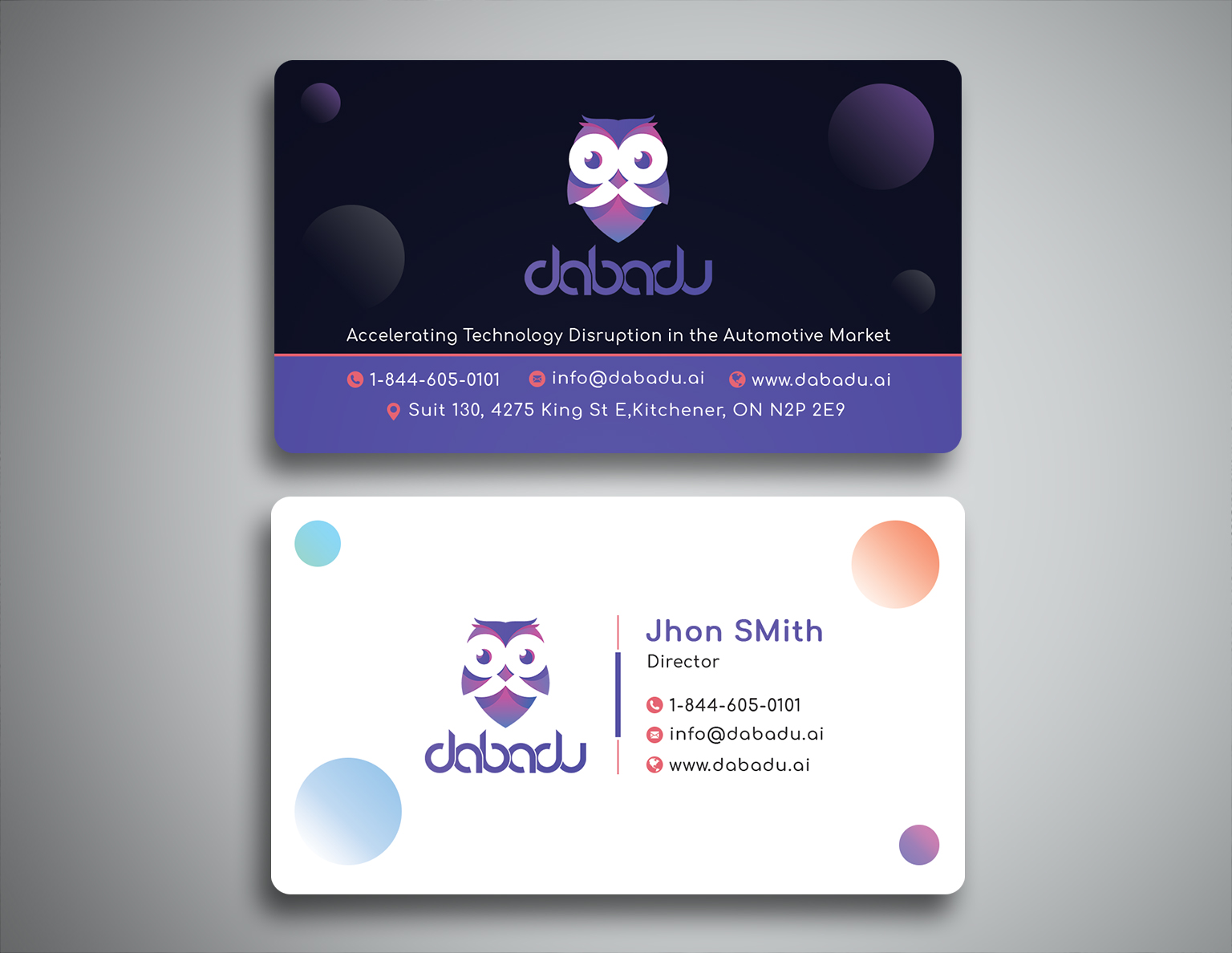 Business Card Design by Creative Moon Design for this project | Design #27729243