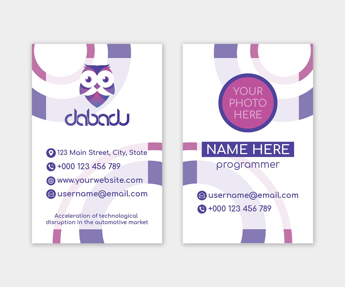 Business Card Design by AcostaGraphicS for this project | Design #27739536