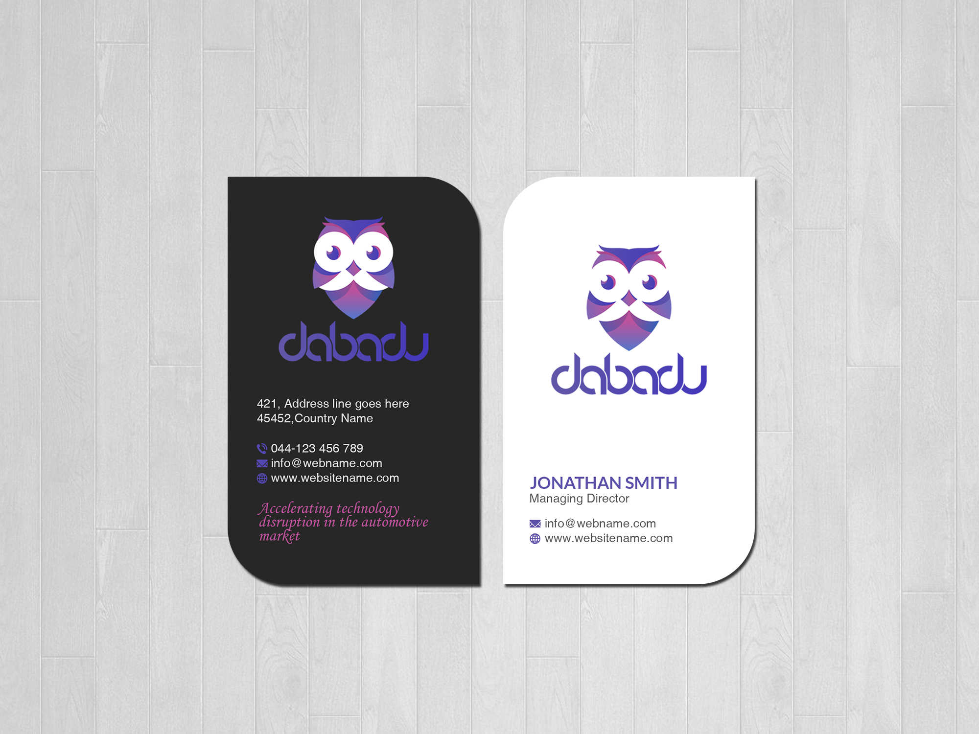 Business Card Design by Creations Box 2015 for this project | Design #27735287