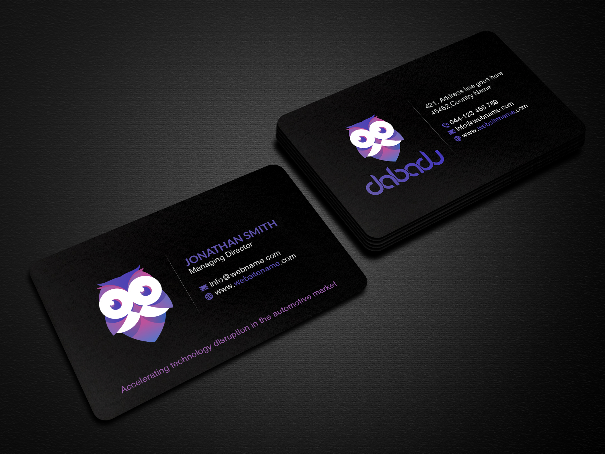 Business Card Design by Creations Box 2015 for this project | Design #27735733