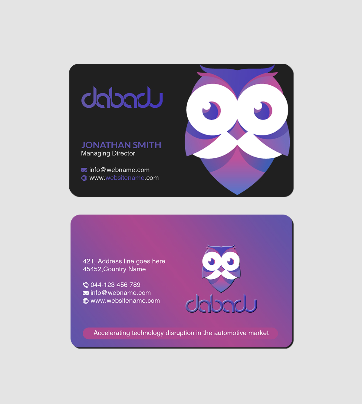 Business Card Design by Creations Box 2015 for this project | Design #27735734