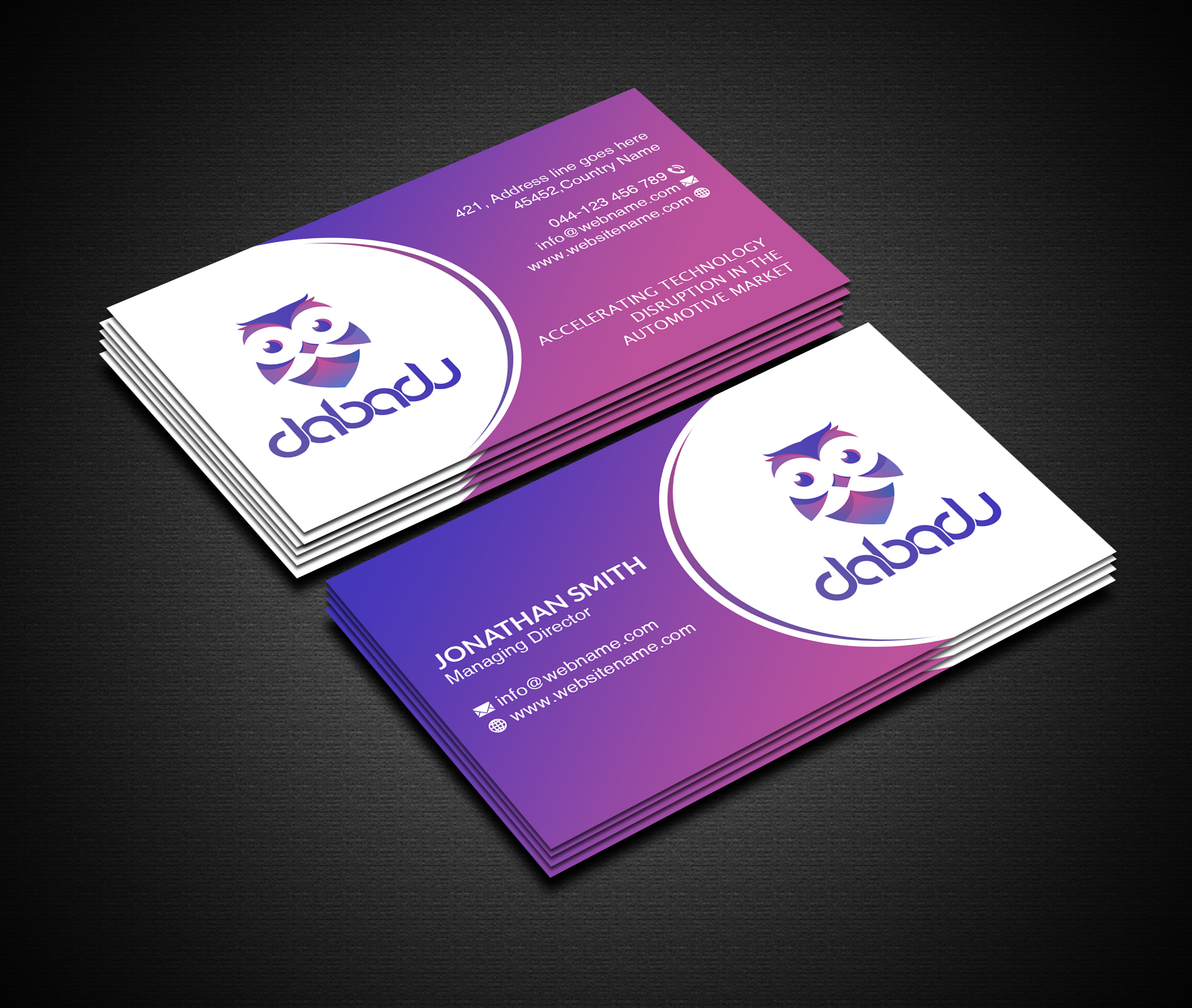 Business Card Design by Creations Box 2015 for this project | Design #27736577