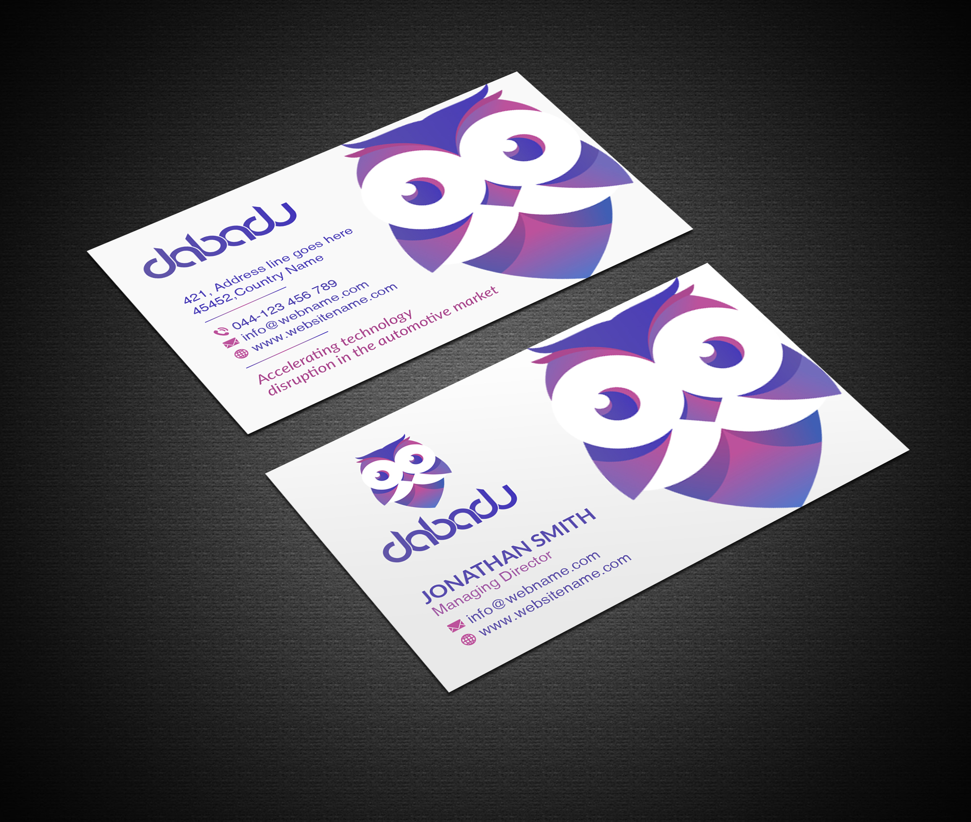 Business Card Design by Creations Box 2015 for this project | Design #27736579