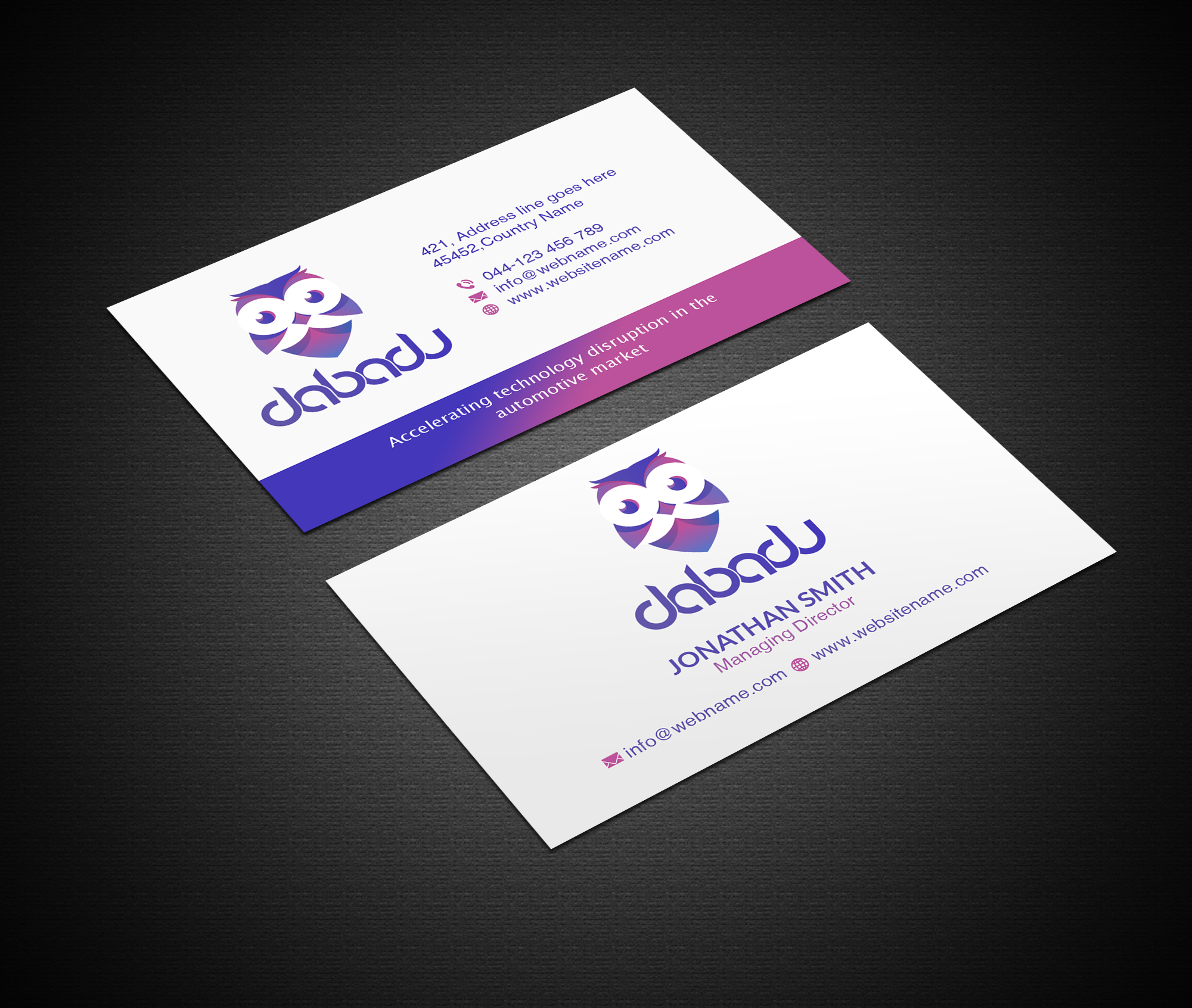 Business Card Design by Creations Box 2015 for this project | Design #27736580