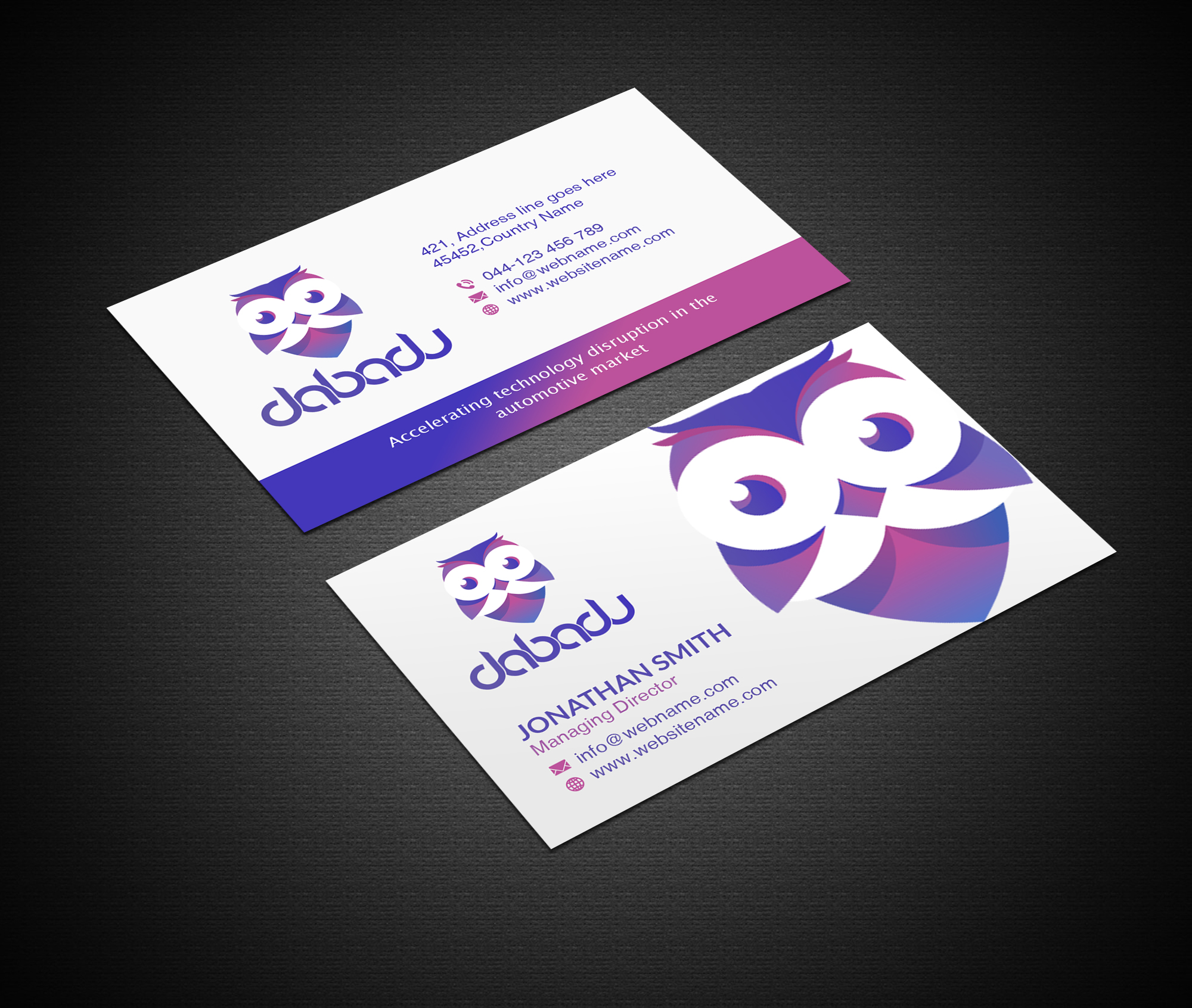 Business Card Design by Creations Box 2015 for this project | Design #27736581