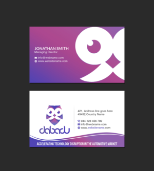 Visitenkarten-Design von Creations Box 2015 für dieses Projekt | Design #27740765