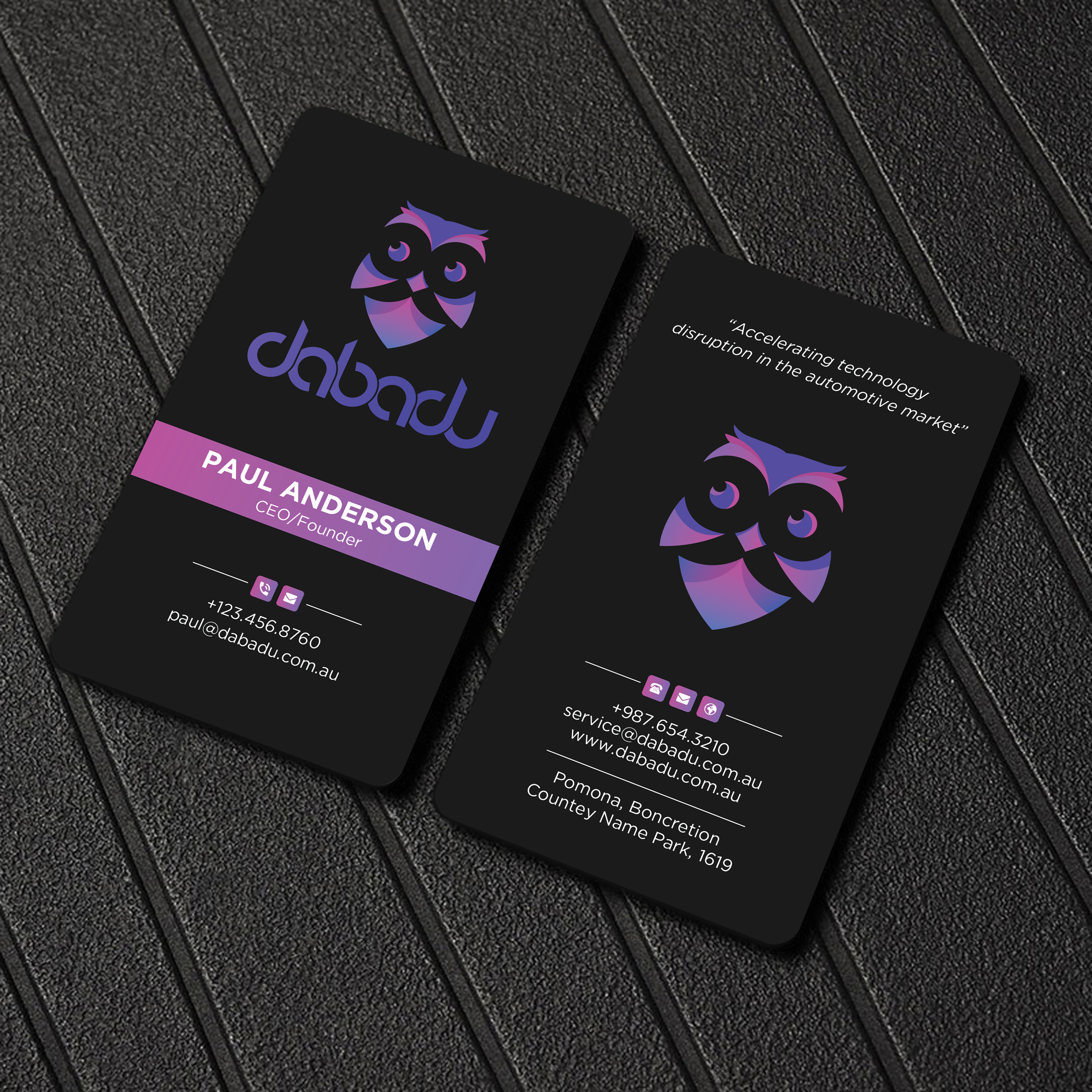 Business Card Design by Uttom 2 for this project | Design #27744894
