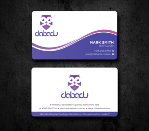 Business Card Design by Uttom 2 for this project | Design: #27744905