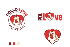 Pollo Love | Logo Design by #hashtag_DEsigN