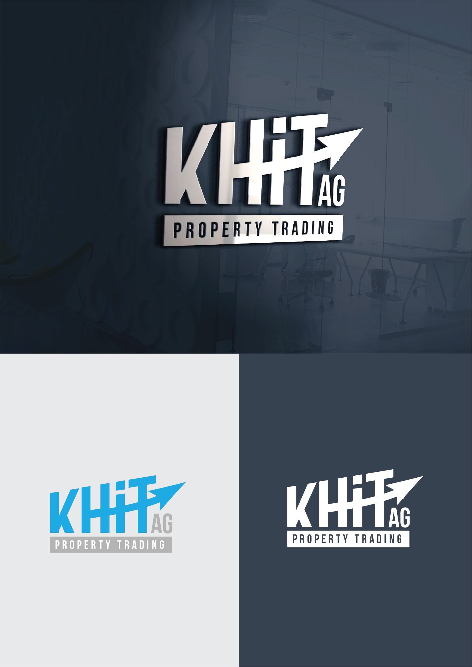 Logo Design by @gus for KHIT | Design #27739705