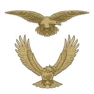Improvement and redraw of 2 vector eagle designs