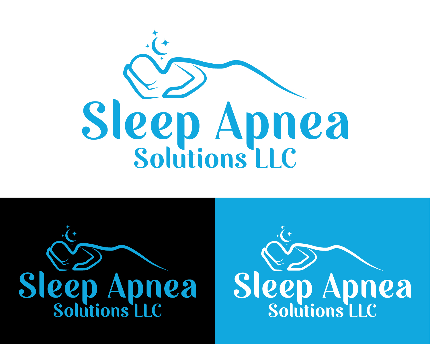 Logo Design by Box Graphic for Sleep Apnea Solutions LLC | Design #27738396