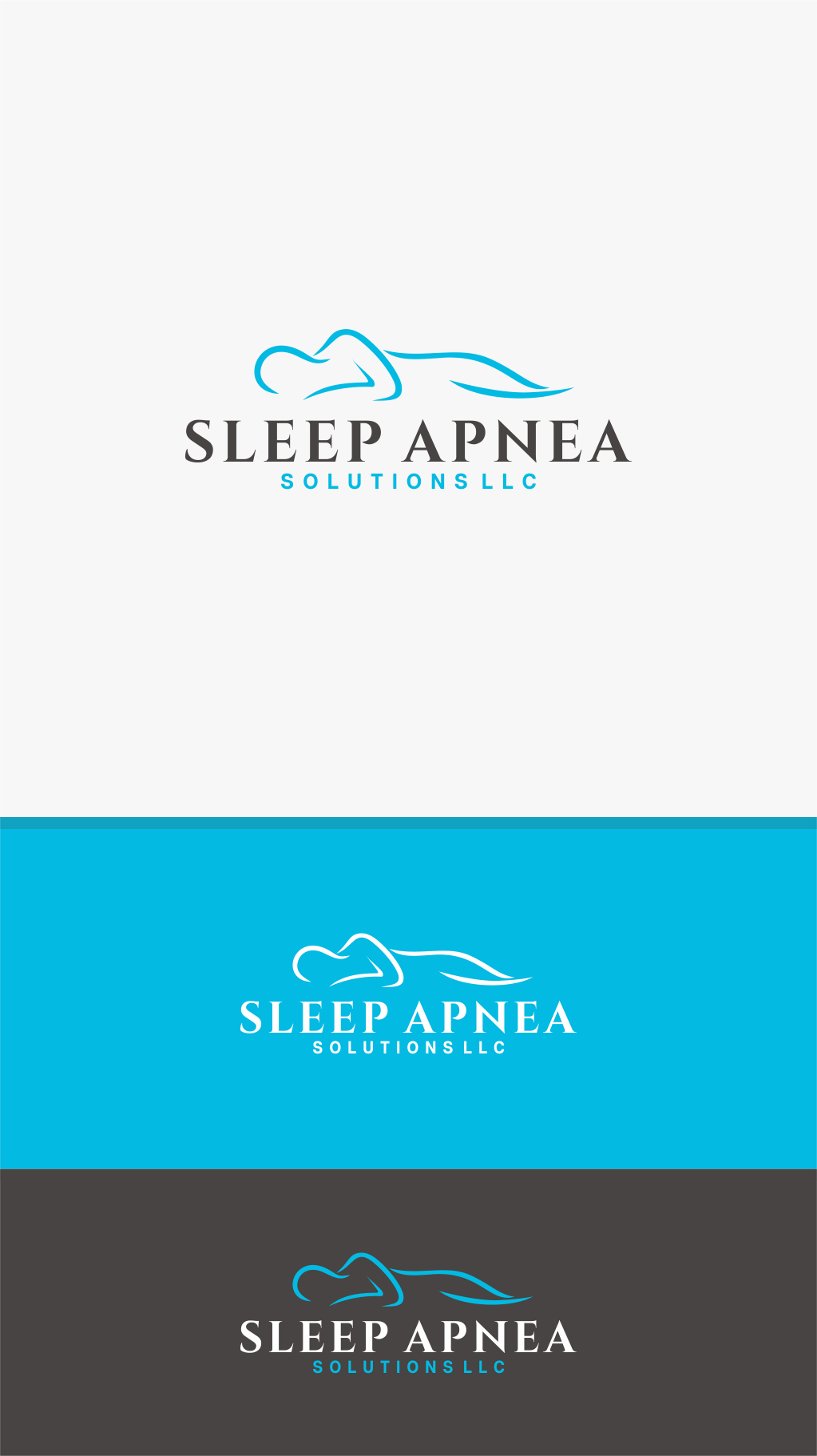 Logo Design by MASH Std for Sleep Apnea Solutions LLC | Design #27736562