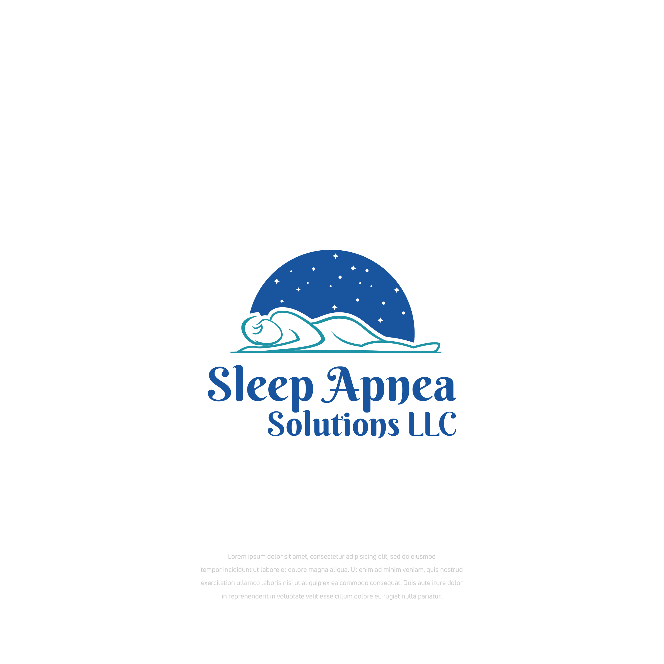 Logo Design by Low_vertical for Sleep Apnea Solutions LLC | Design #27741785