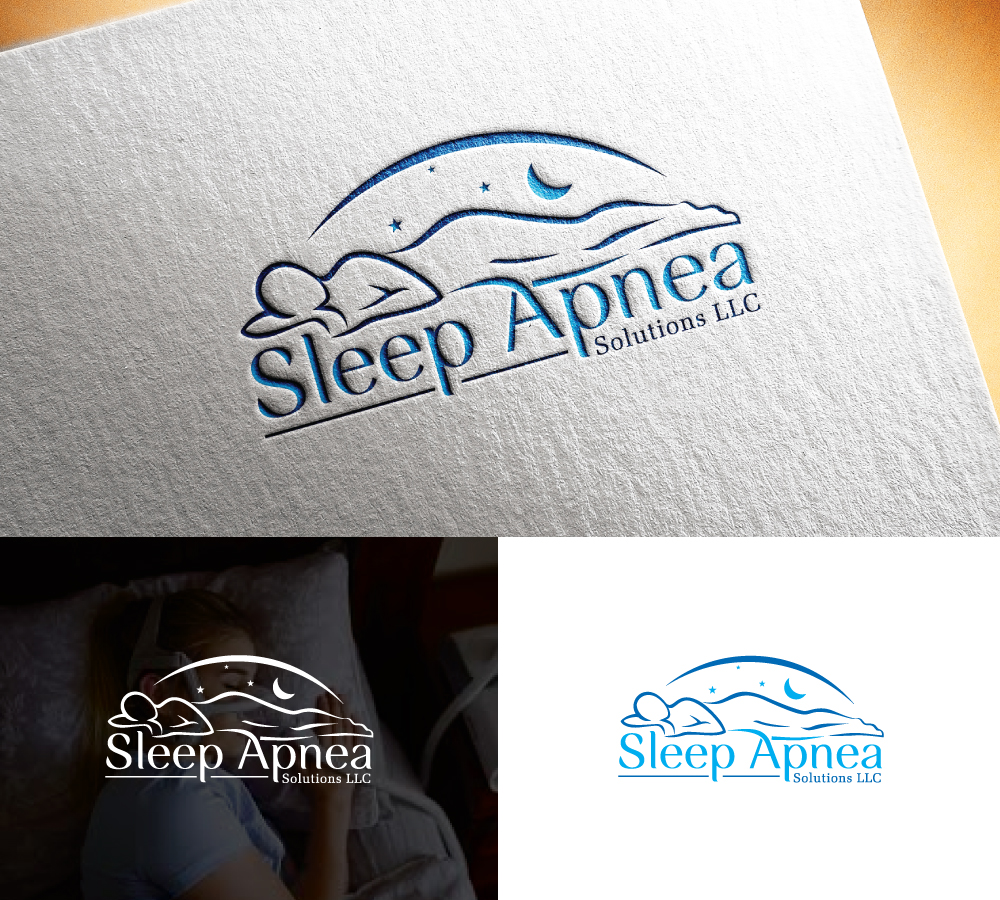 Logo-Design von step forward 2 für Sleep Apnea Solutions LLC | Design #27735640