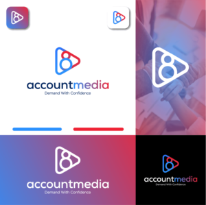 Account Media | Design de Logo par Gethuk_Studio