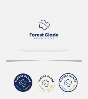 Forest Glade Dental Centre | Logo Design by Mime Artworks