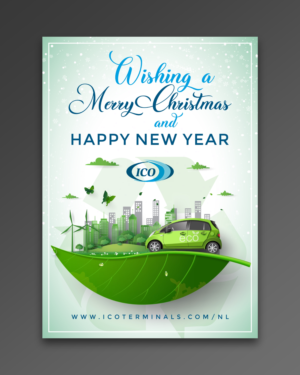 Diseño de Tarjeta de Felicitación por ecorokerz para ICO | Diseño: #27751900