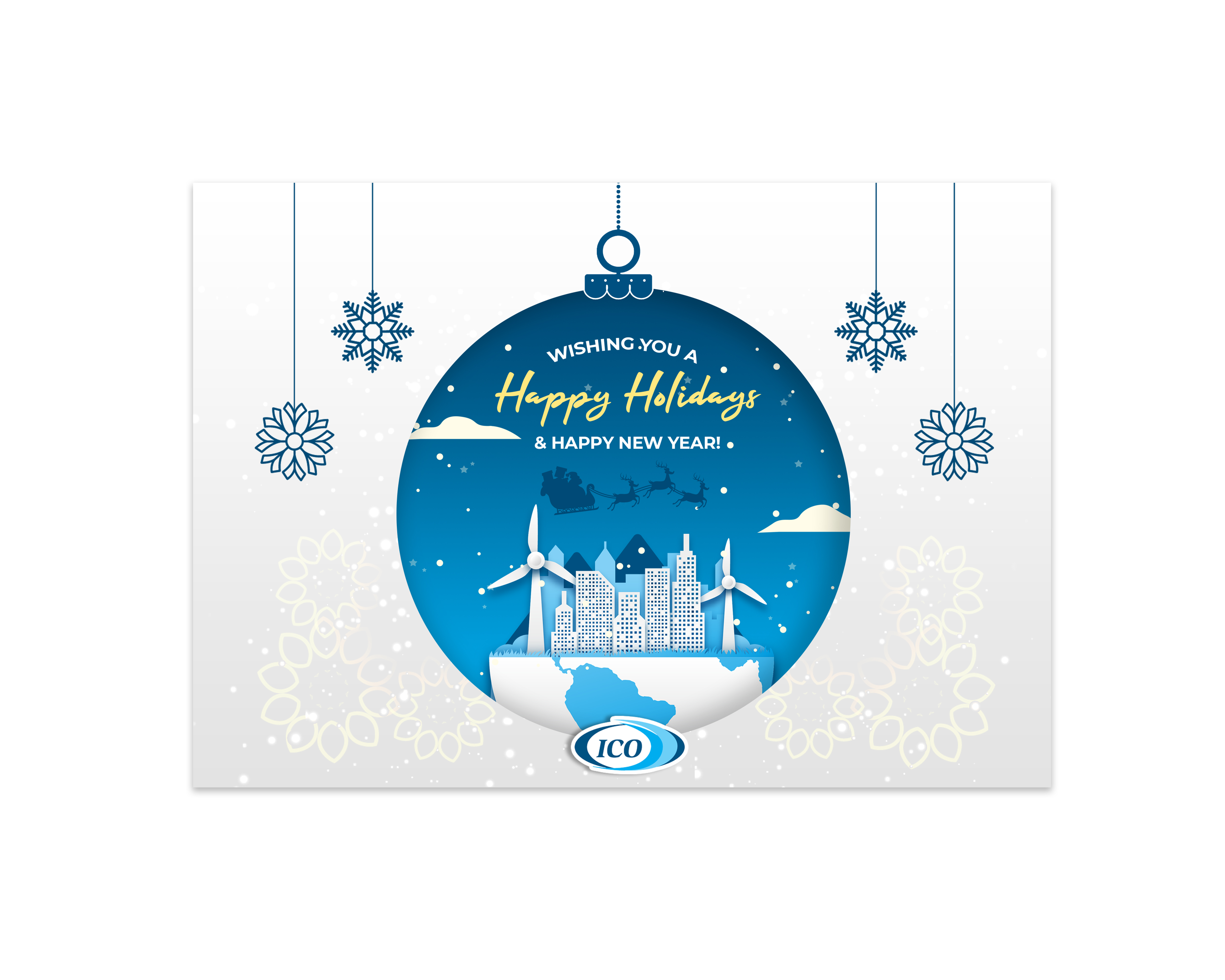 Design de Carte de Voeux par Luniere Designs pour ICO | Design #27772955