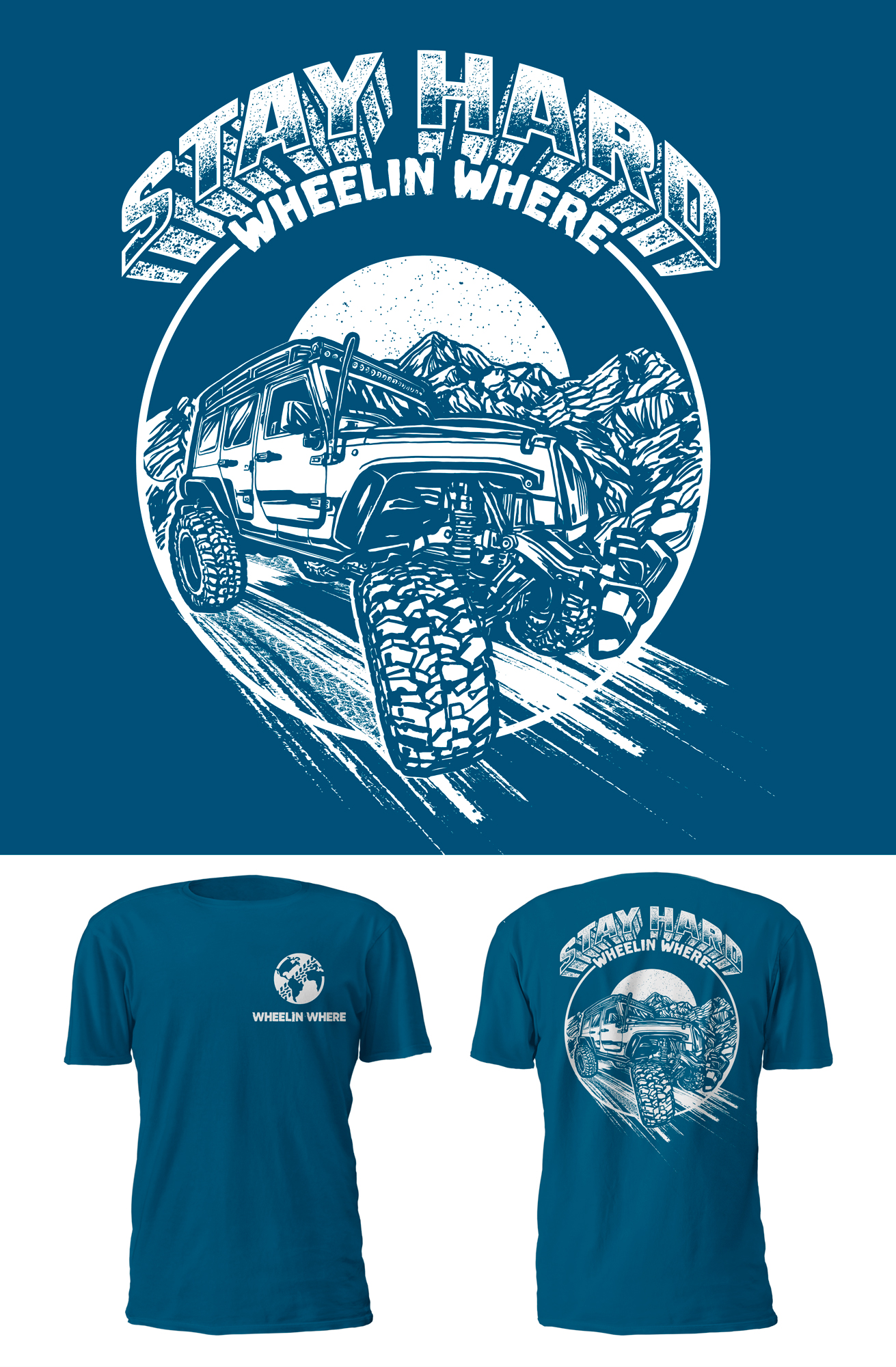 T-shirt Design by D'Mono for East Carolina Off-Road | Design #27771389