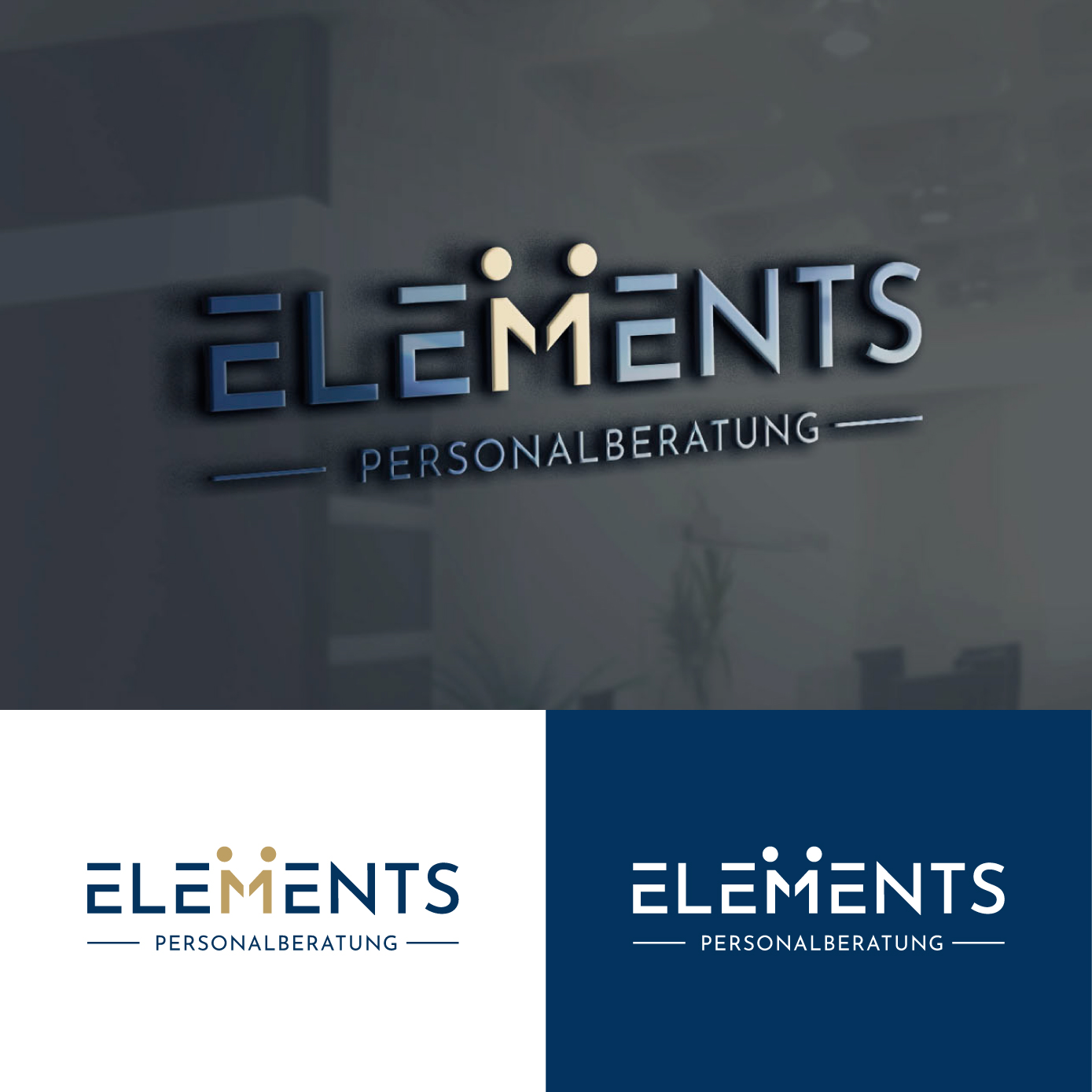 Diseño de Logo por Radsky17 para Elements Personalberatung GmbH | Diseño #27741815