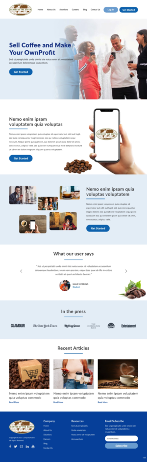 Web Design par pb pour ce projet | Design : #27743931