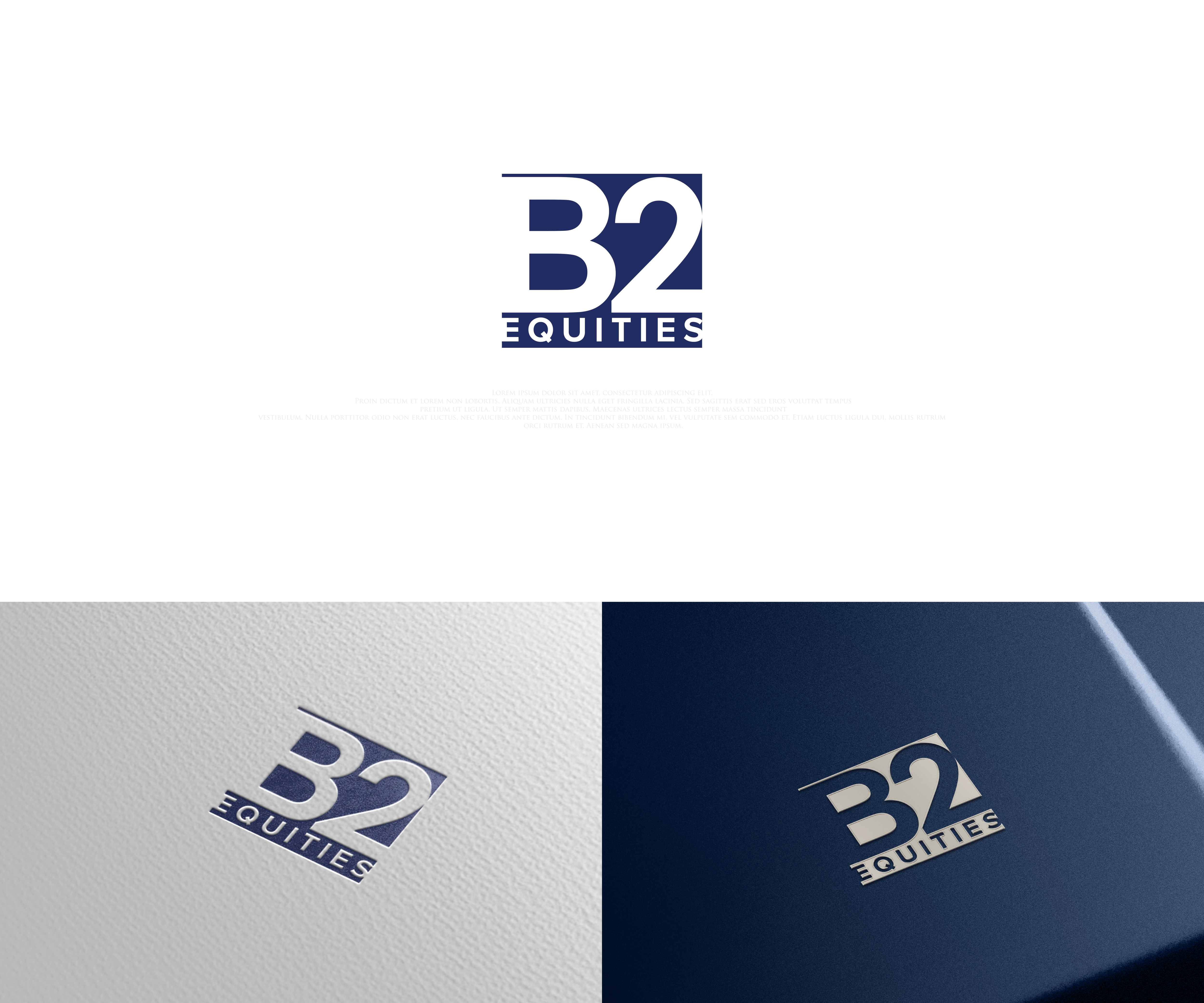 Design de Logo par Ditty rajan pour B2 Equities, LLC | Design #27820636