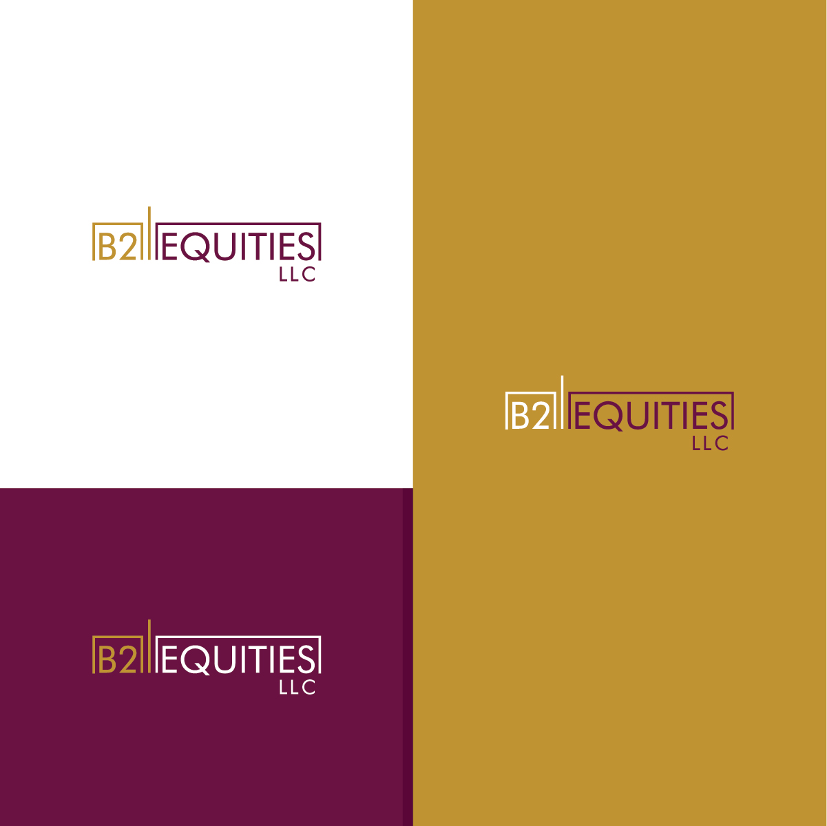 Logo Design by Deziners Zone for B2 Equities, LLC | Design #27743765