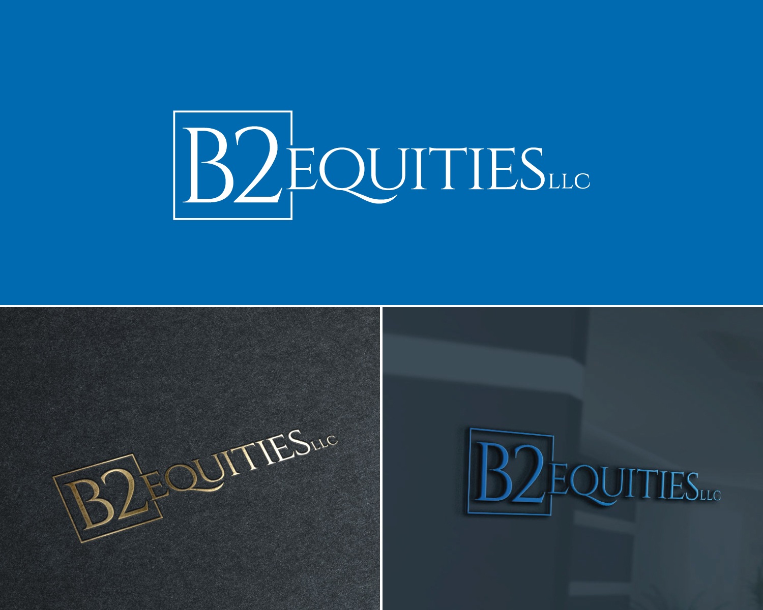 Logo Design by Atec for B2 Equities, LLC | Design #27742047