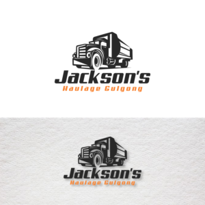 Jackson's Haulage Gulgong with #0417998053 included | Diseño de Logo por creative.bugs