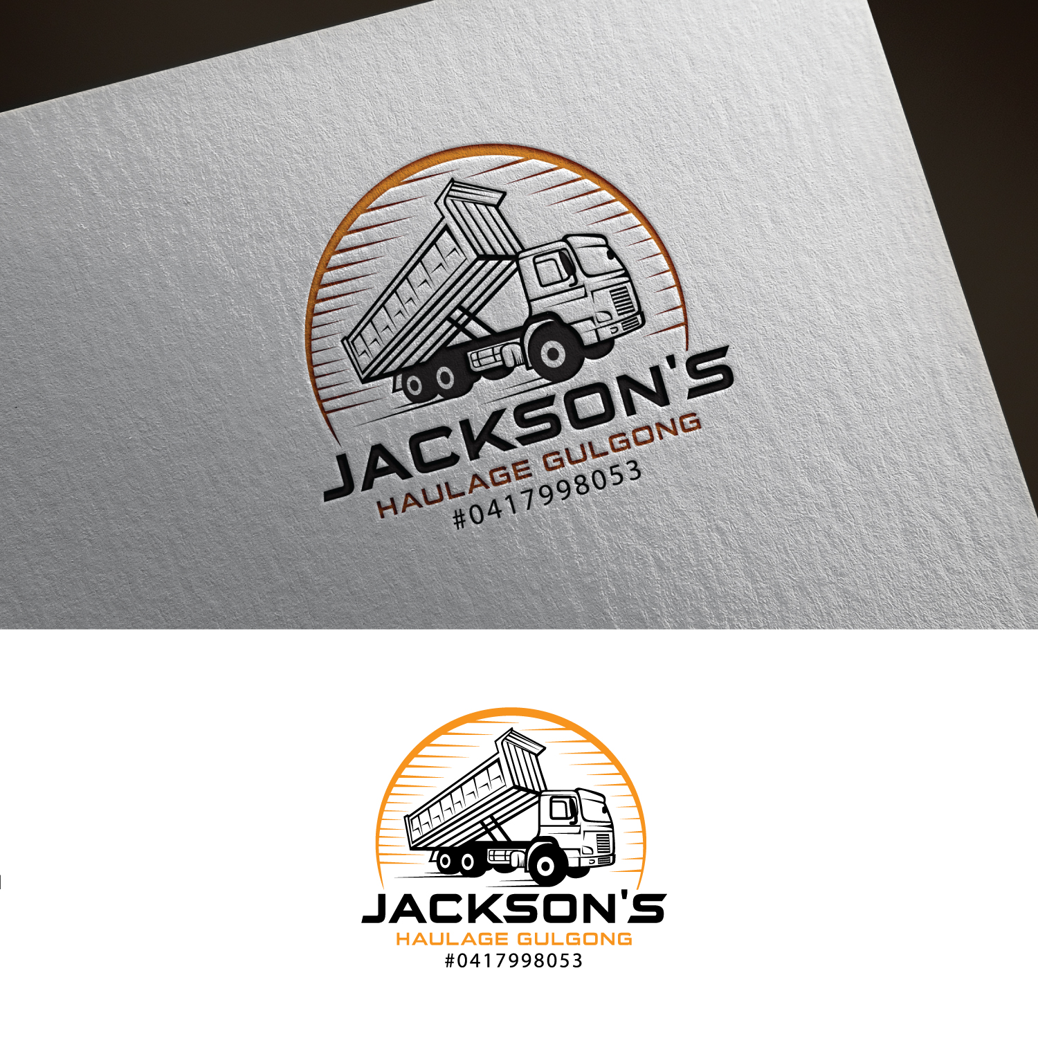 Logo Design by sankar999 for Jacksons Haulage | Design #27741491