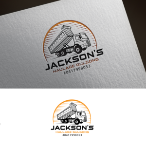 Jackson's Haulage Gulgong with #0417998053 included | Diseño de Logo por sankar999