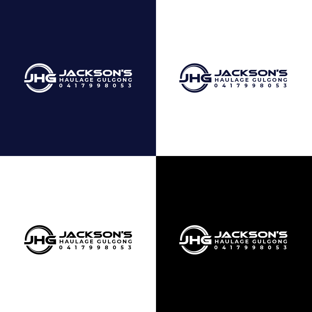 Logo Design by AlphabetZero.co.uk for Jacksons Haulage | Design: #27764910