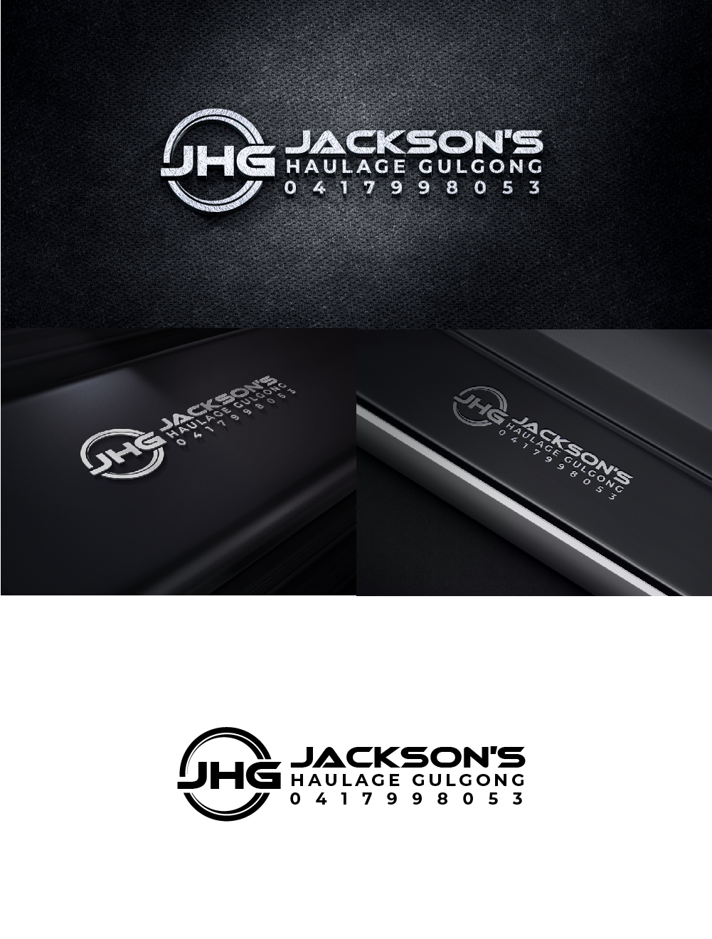 Logo Design by AlphabetZero.co.uk for Jacksons Haulage | Design #27764911