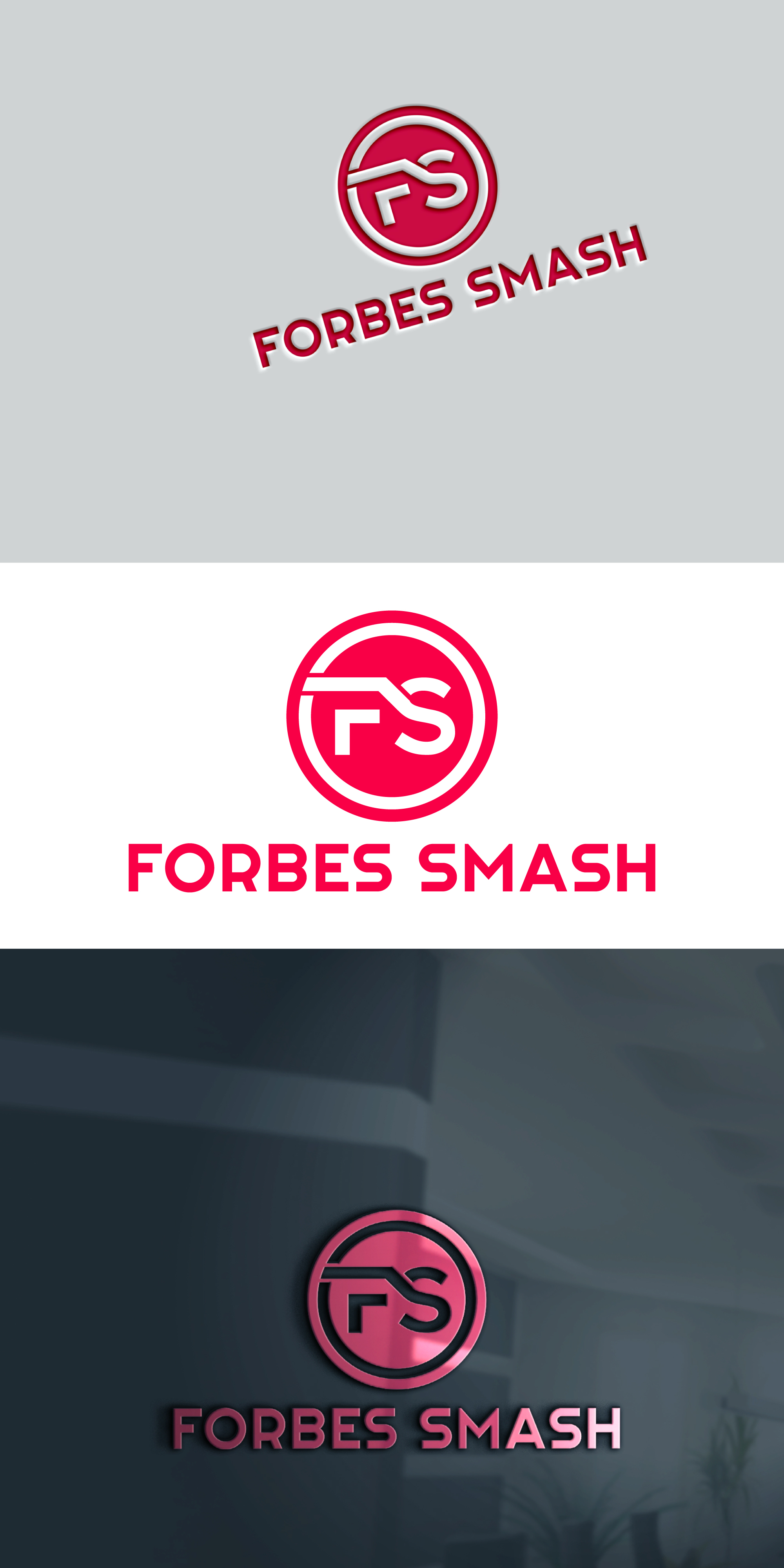 Logo Design by Md Sakhawat Hosssain for Forbes Smash Pty Ltd | Design #27766890