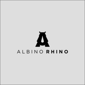 Albino Rhino | Diseño de Logo por radityahermanto 2